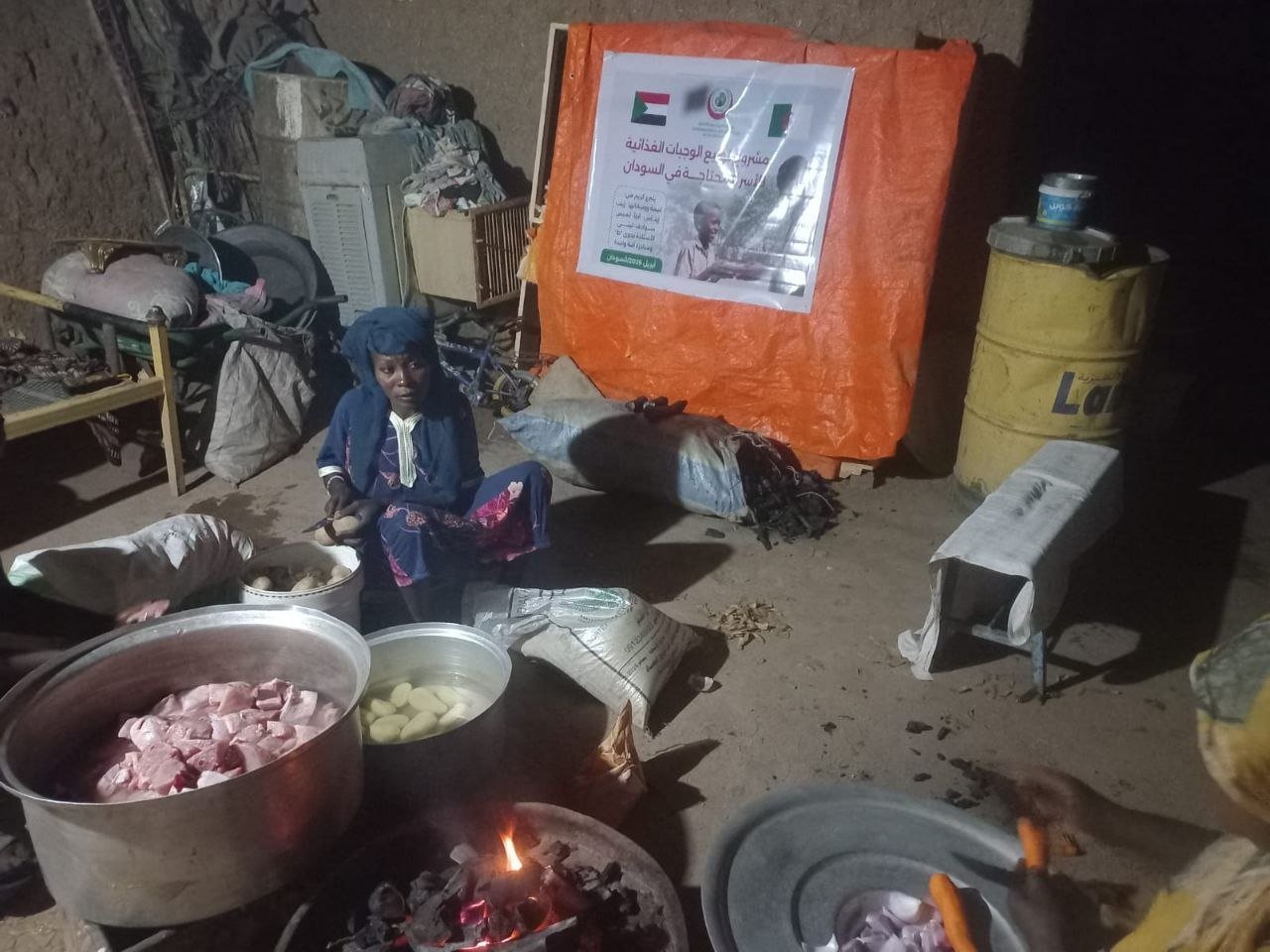  مشروع توزيع الوجبات الساخنة - توثيق 225