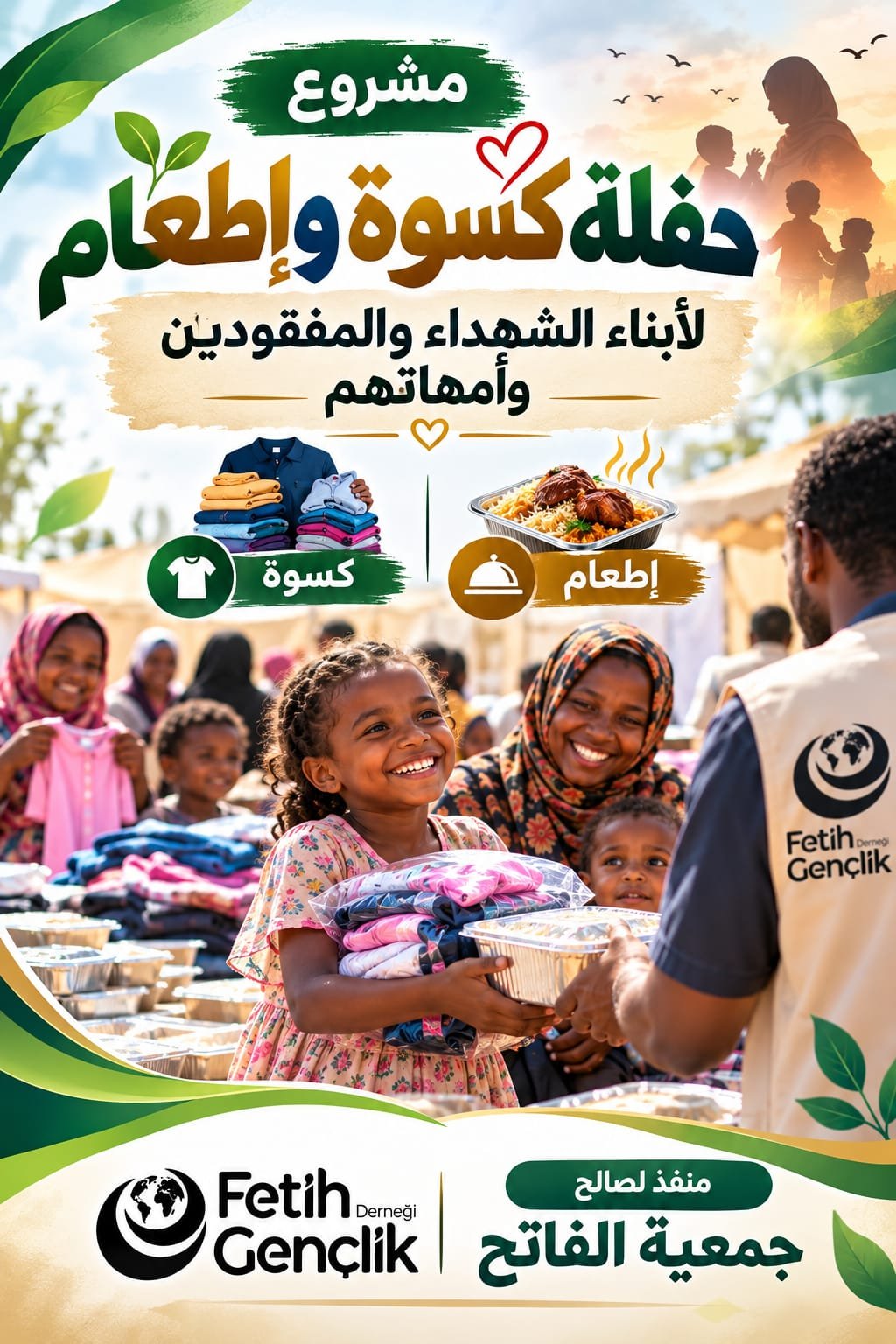 مشروع حفل الكسوة والإطعام لأبناء الشهداء والمفقودين وأمهاتهم 2