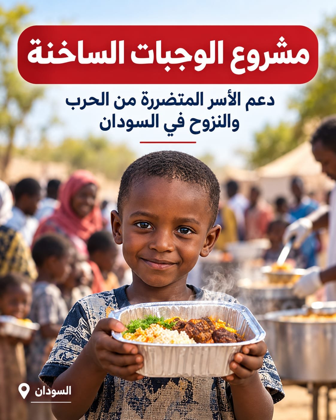  مشروع توزيع الوجبات الساخنة